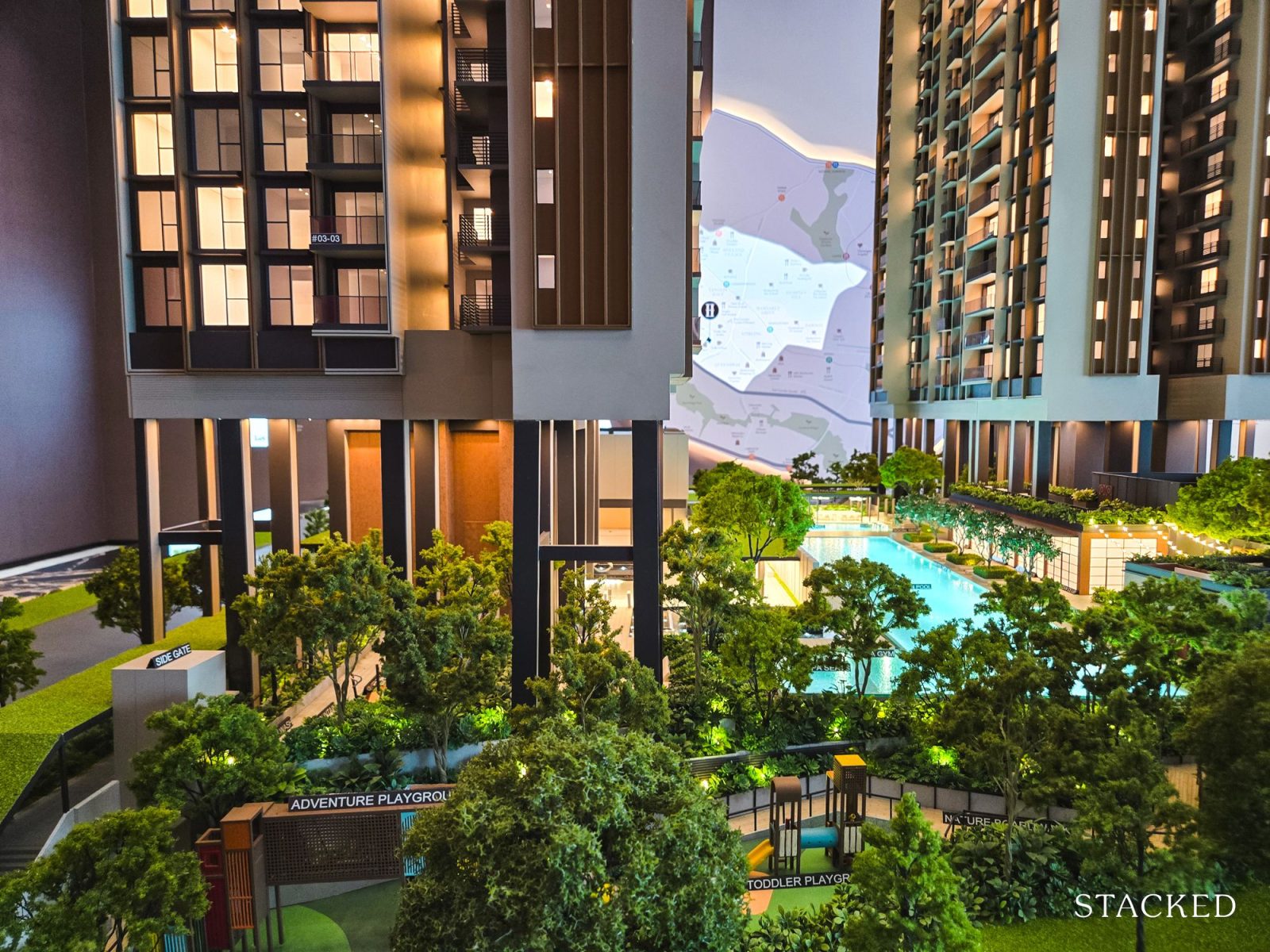 HUDSON PLACE RESIDENCES SCALE MODEL 8