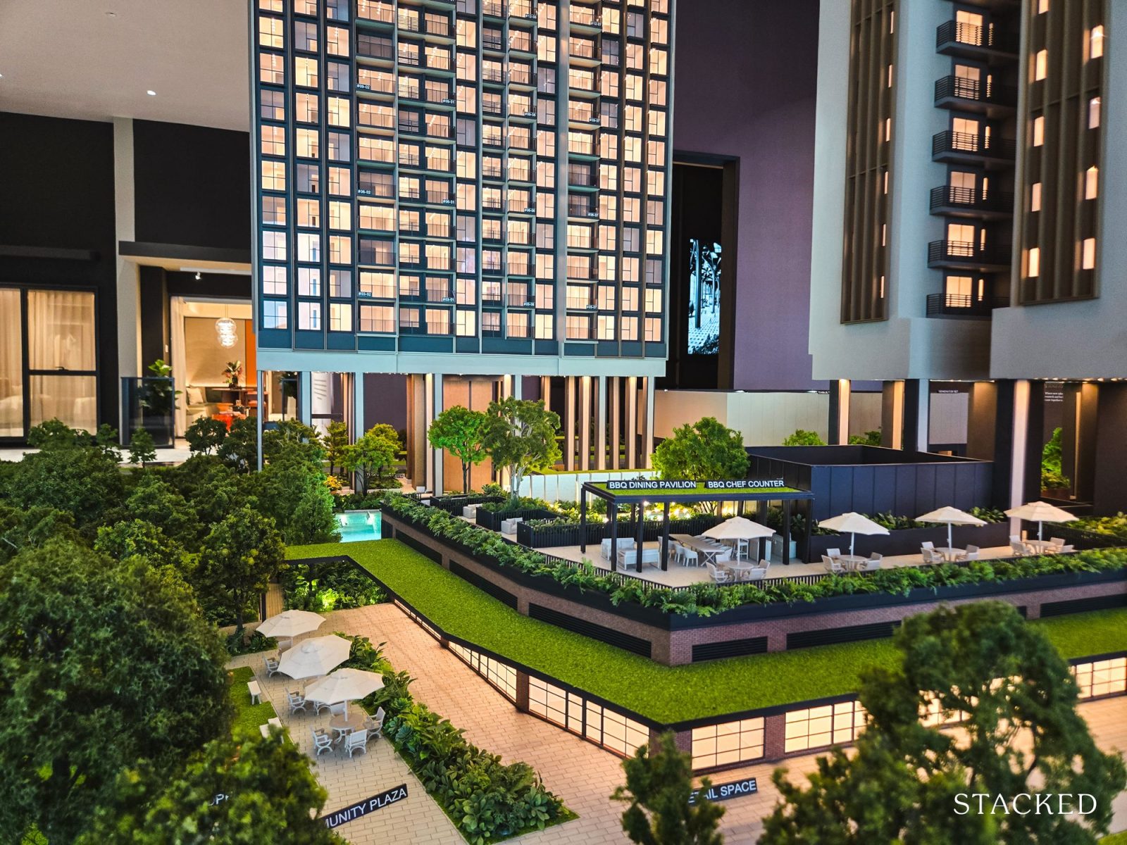 HUDSON PLACE RESIDENCES SCALE MODEL 9