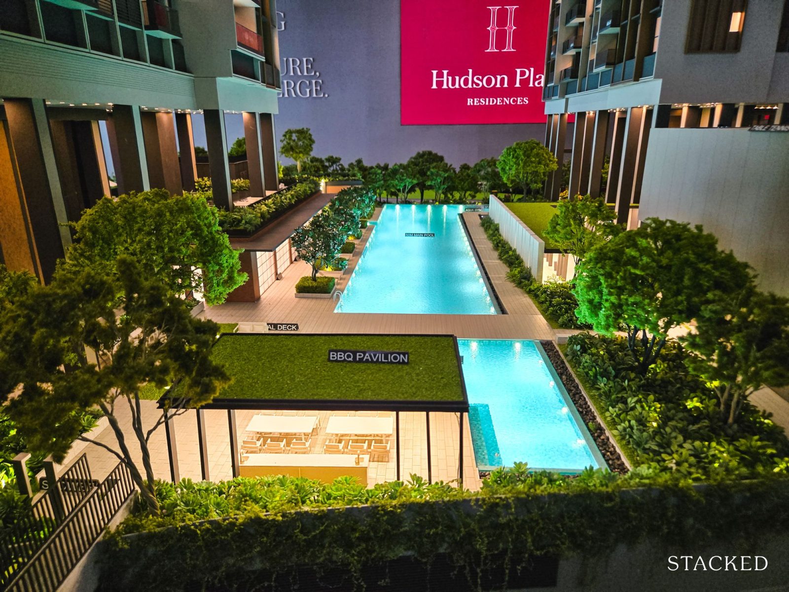 HUDSON PLACE RESIDENCES SCALE MODEL 13