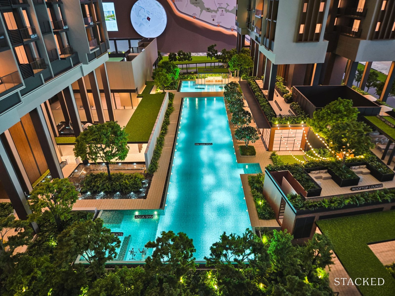 HUDSON PLACE RESIDENCES SCALE MODEL 12