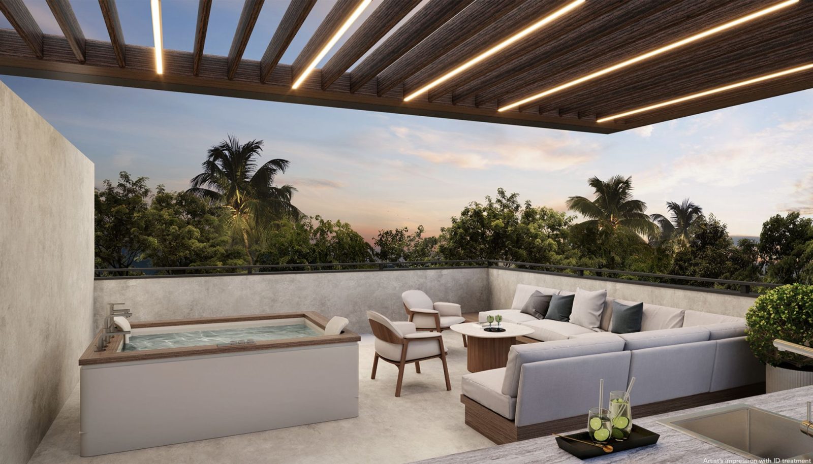 Solstice Roof Terrace with Jacuzzi