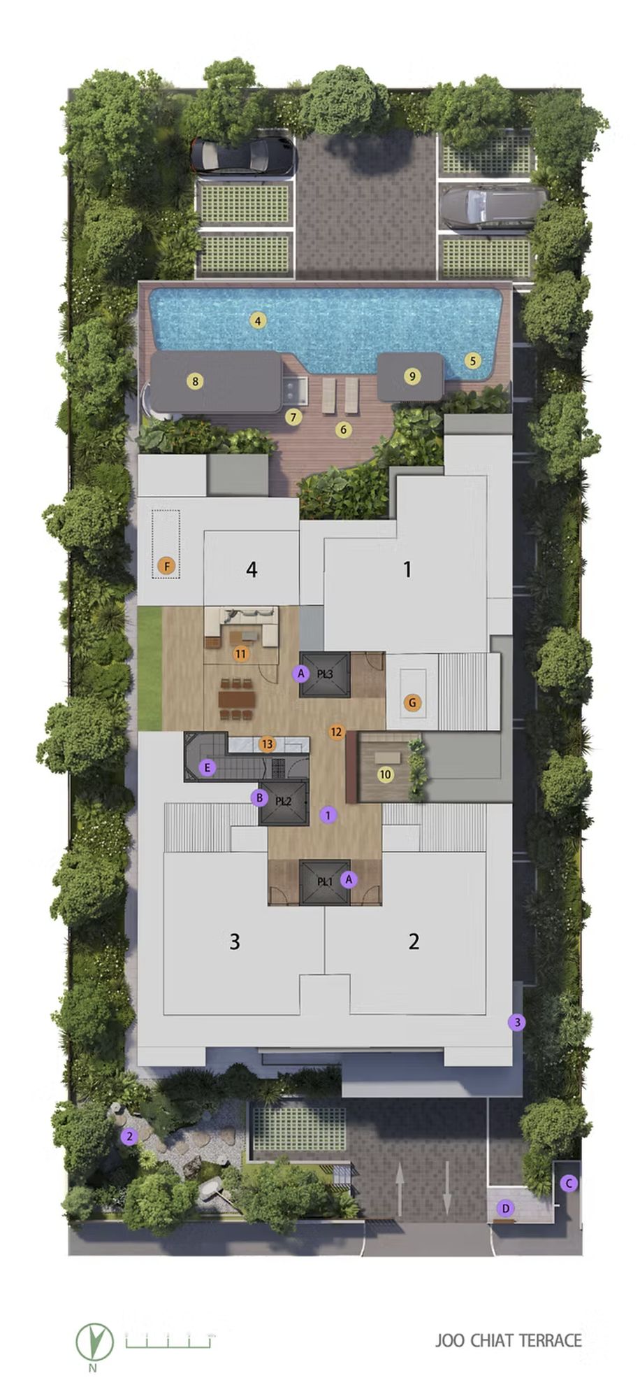 Verdé Site Plan