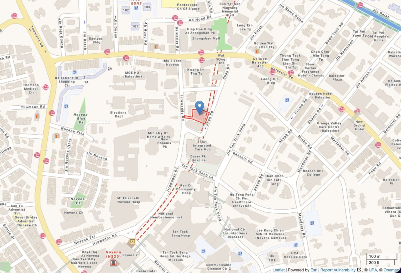 Weave Novena URA Map