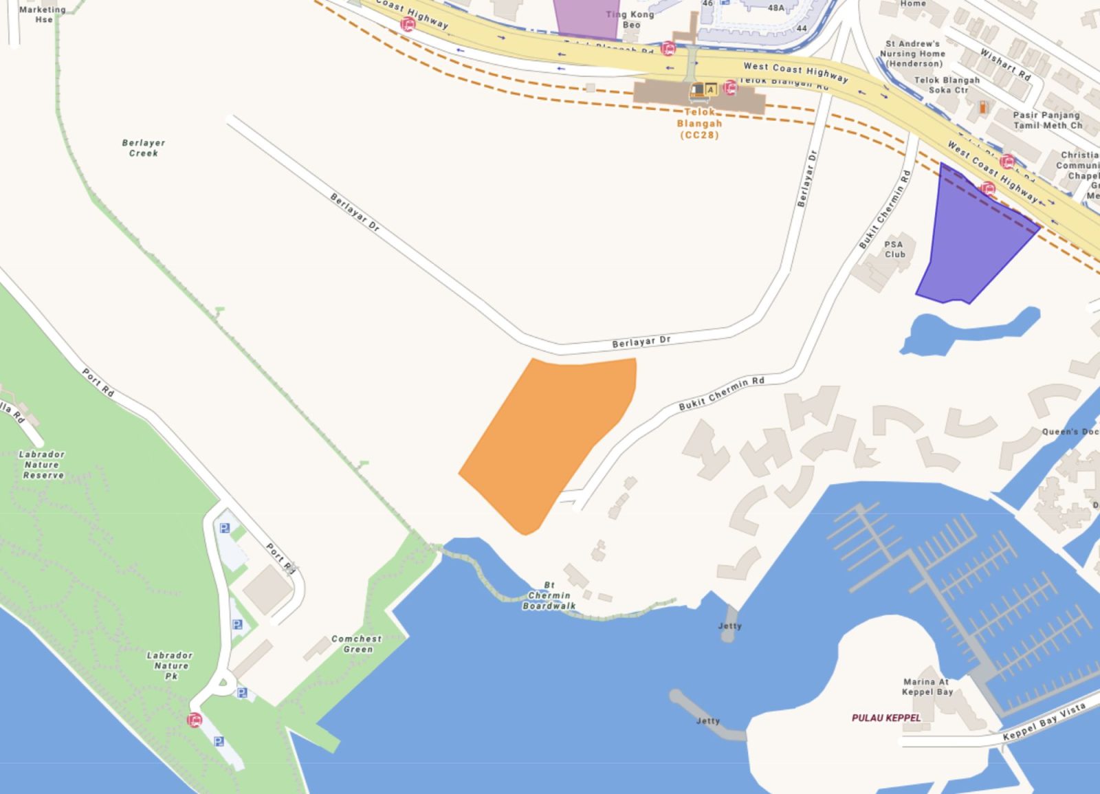 The Berlayar estate