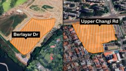 Berlayar Dr and Upper Changi Rd