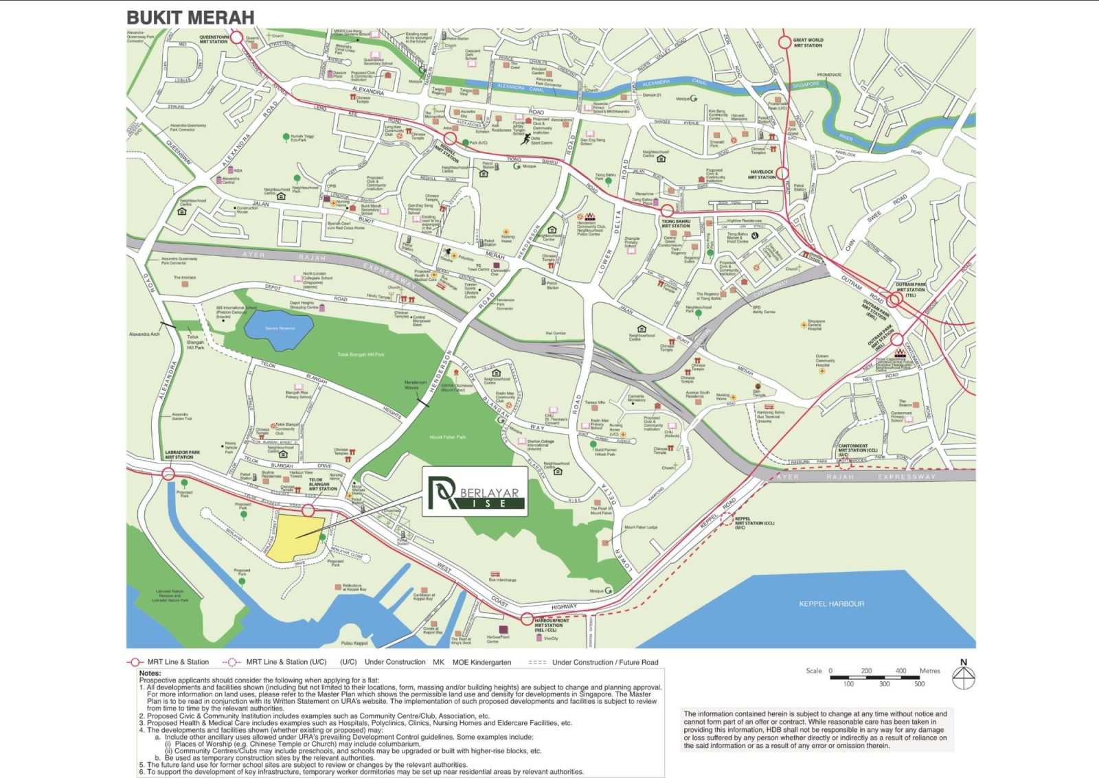 Berlayar Rise Location