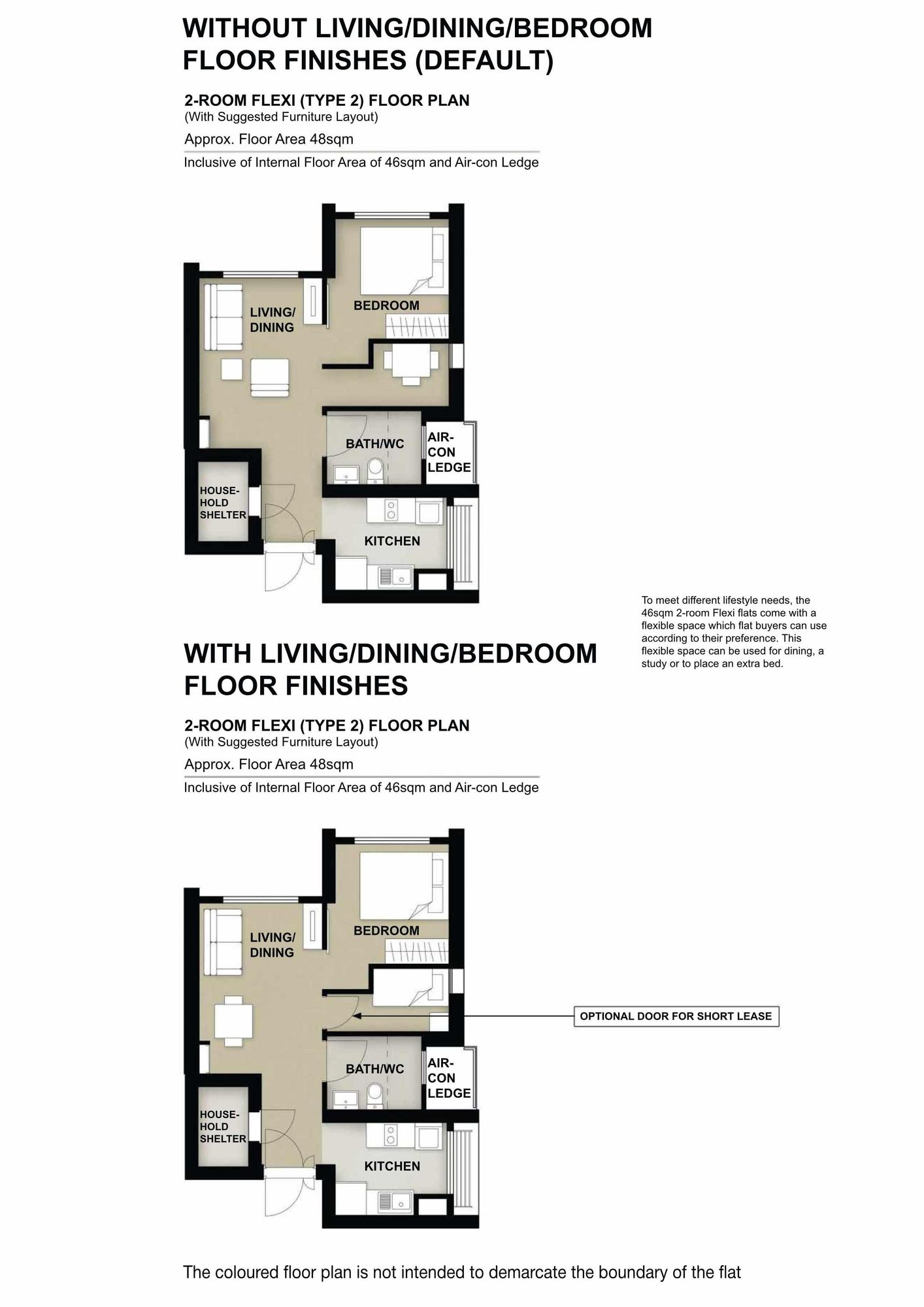 Berlayar Rise 2 Room Flexi Type 2