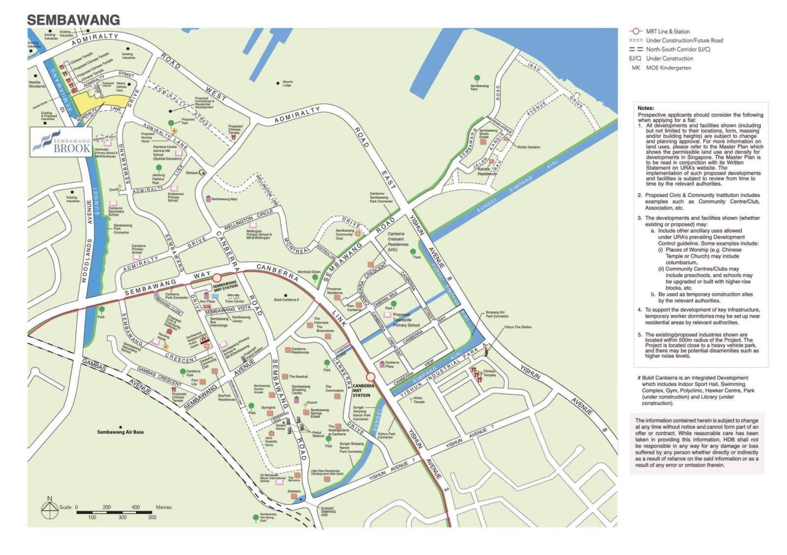 Sembawang Brook Location