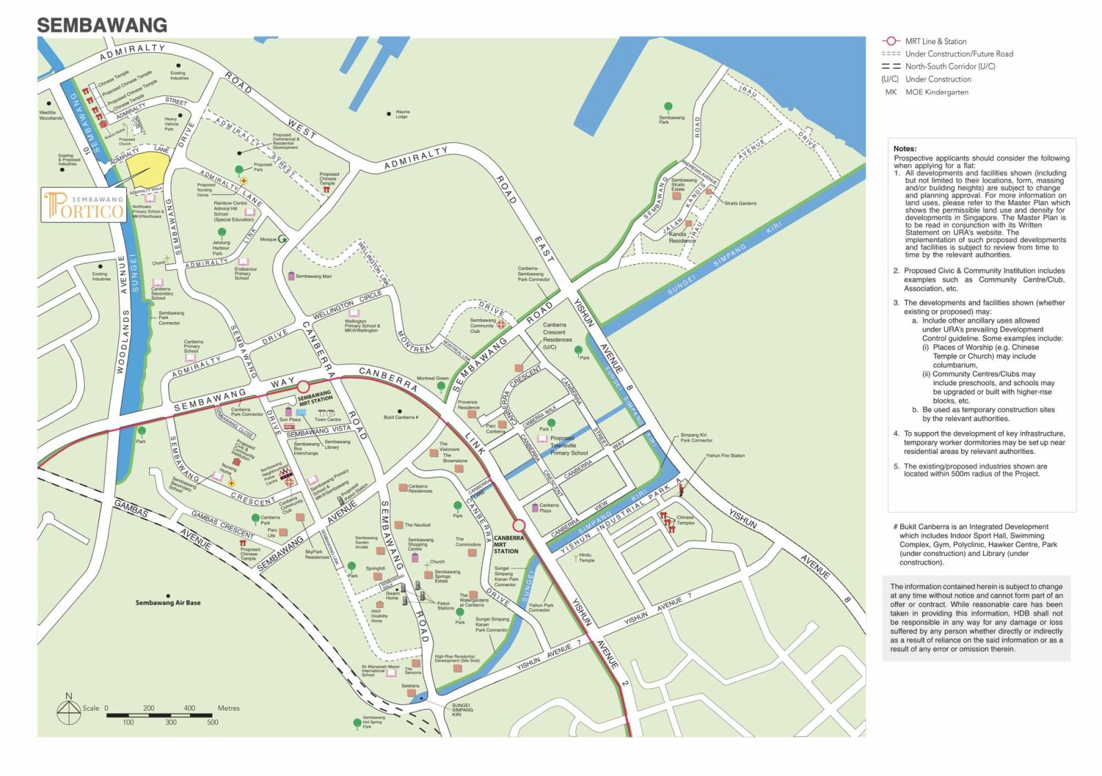 Sembawang Portico Location