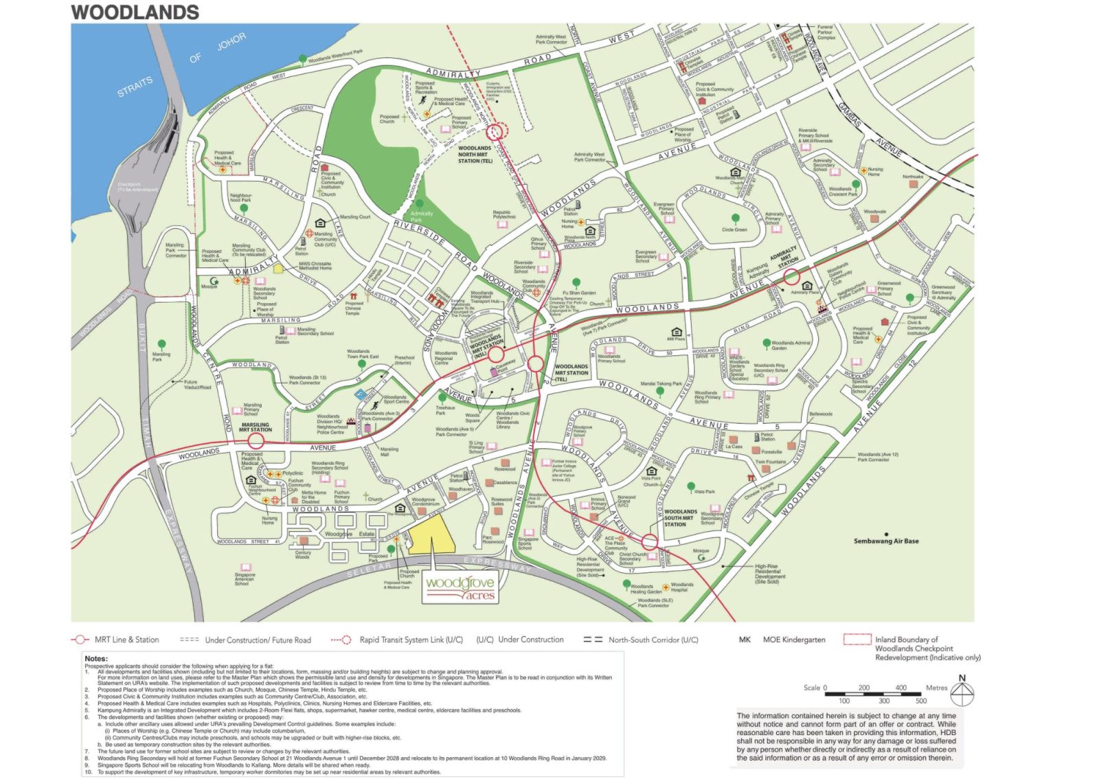 Woodgrove Acres Location