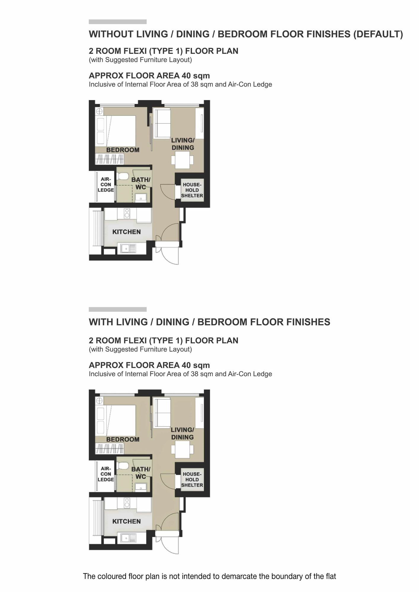 Woodgrove Acres 2 Room Flexi Type 1