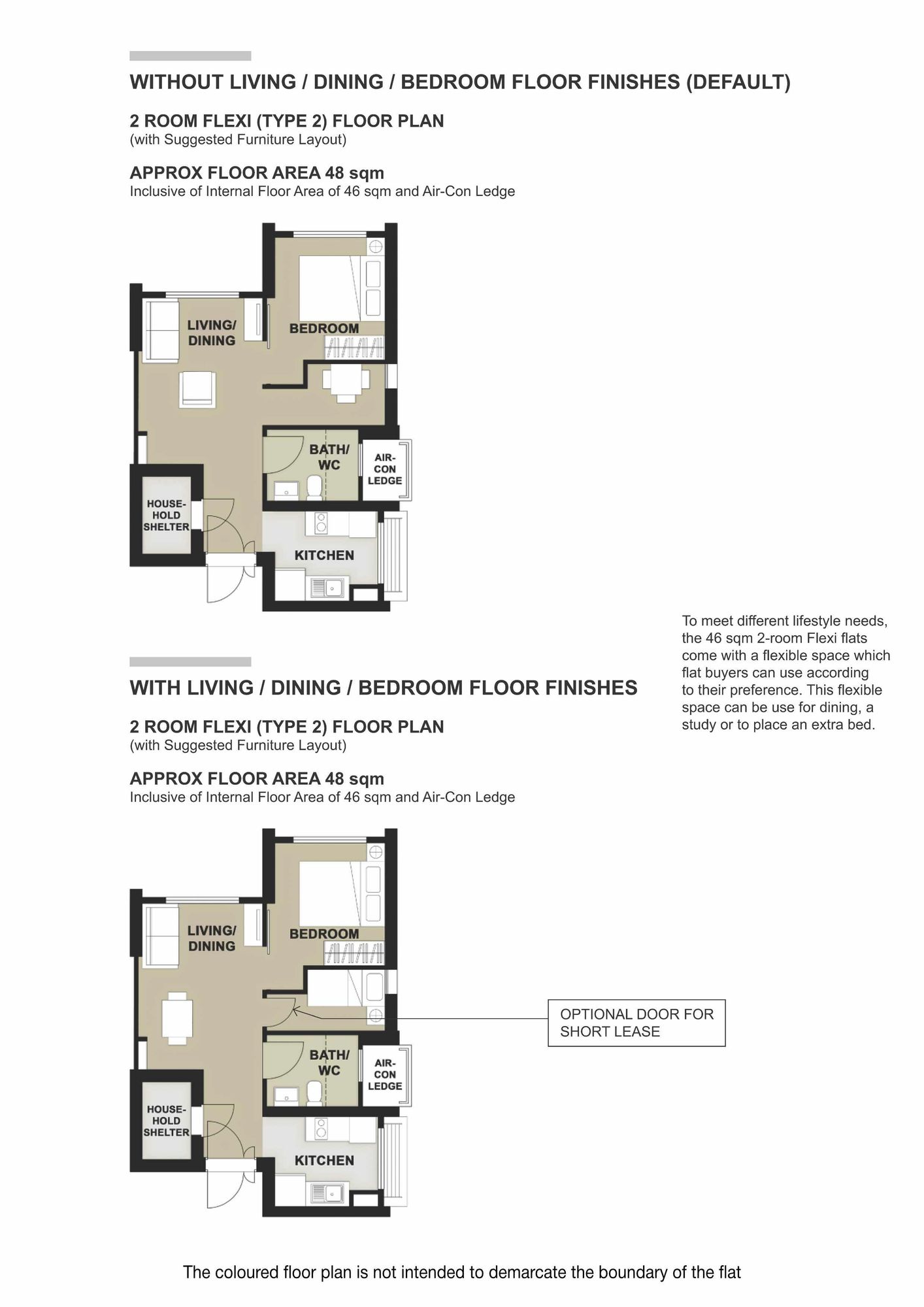 Woodgrove Acres 2 Room Flexi Type 2