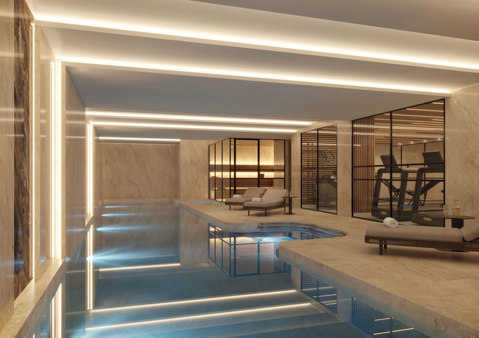 100 Avenue Road by Arada London Swimming pool