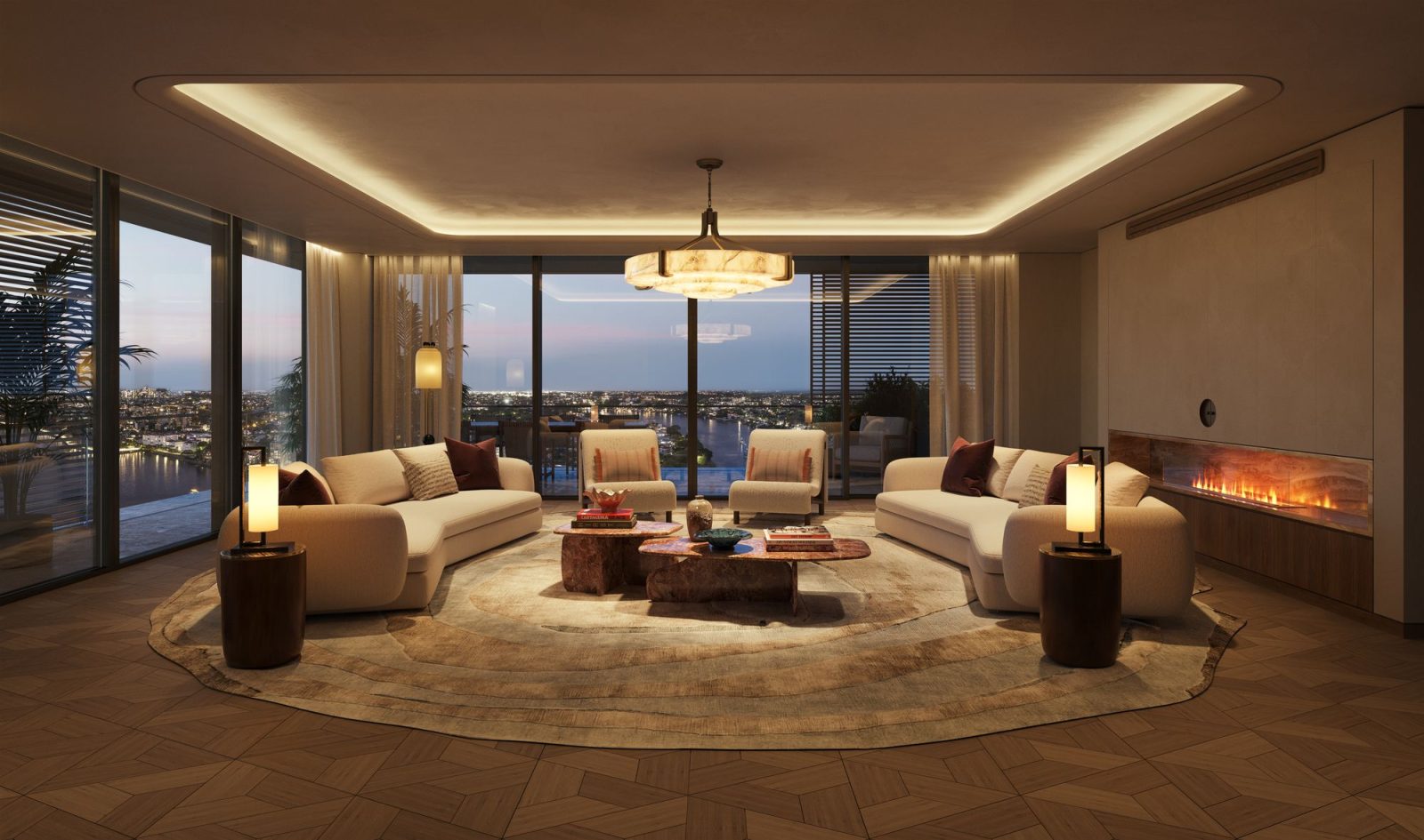 INT02 Sub PH A Living Room dusk B6