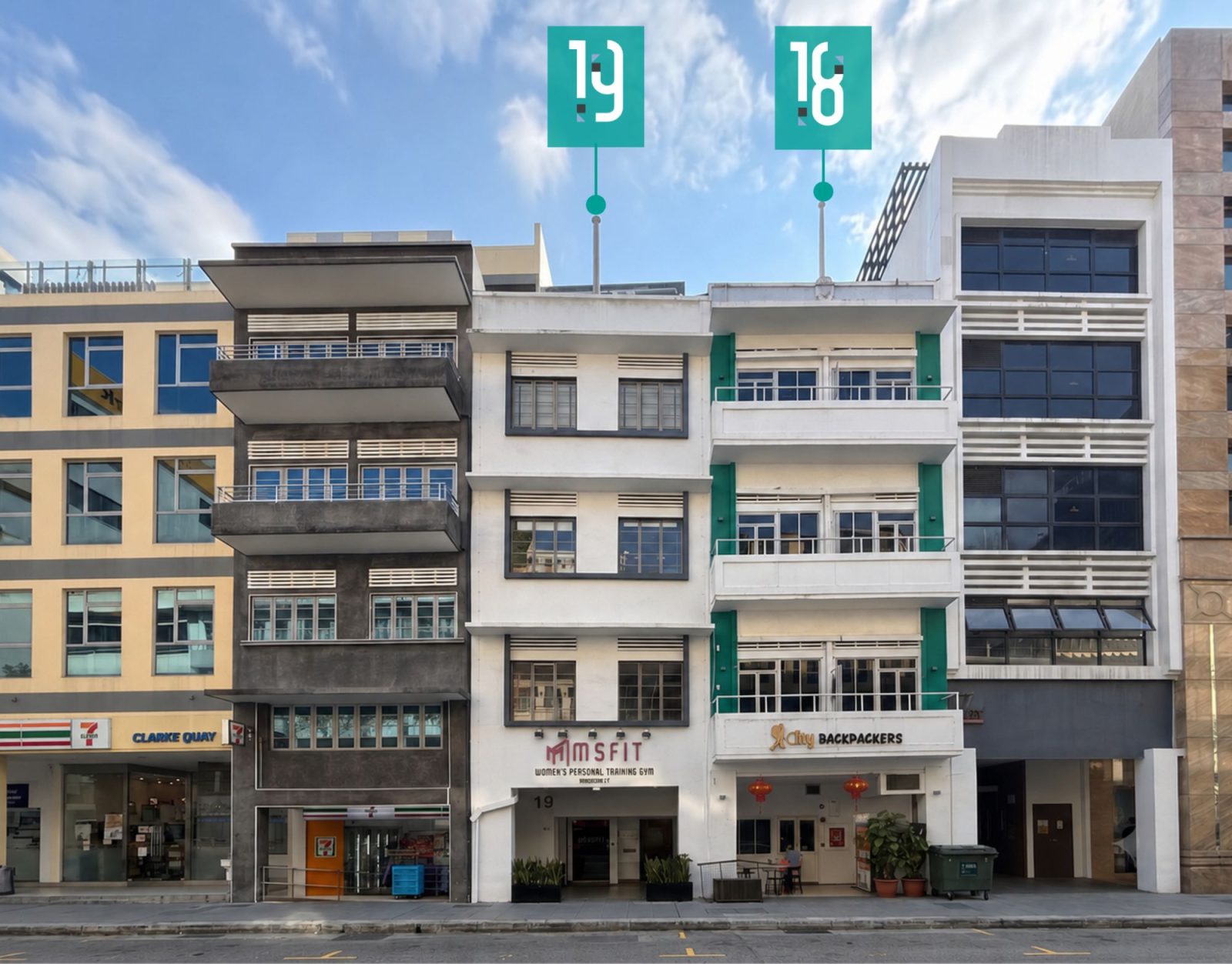 18 and 19 Hongkong Street