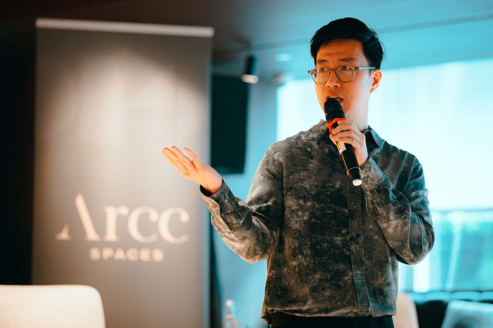 Opening Address by Justin Chen, CEO of Arcc Spaces