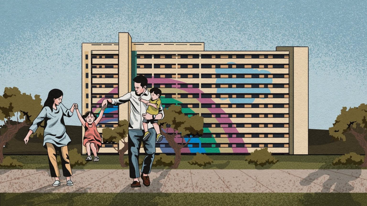 Homeowners family of 4 HDB