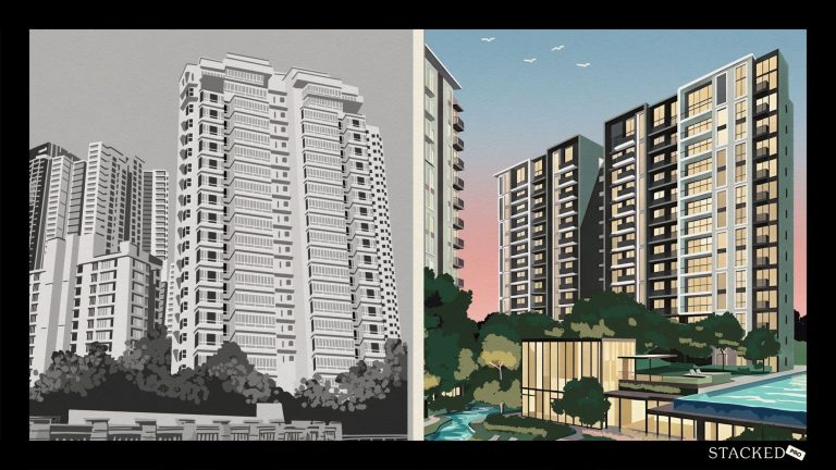 Older condo vs newer condo property