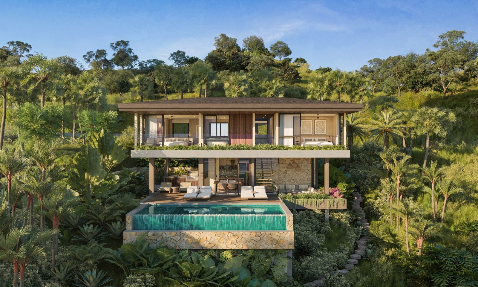 Frangipani Type B Villa Exterior front view