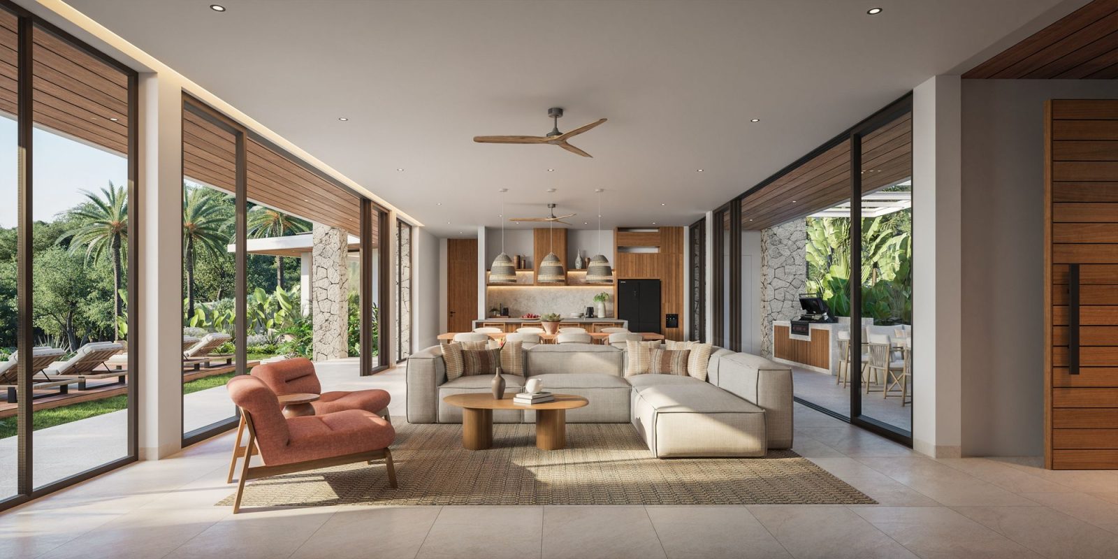 Tamarind Villa Living Room