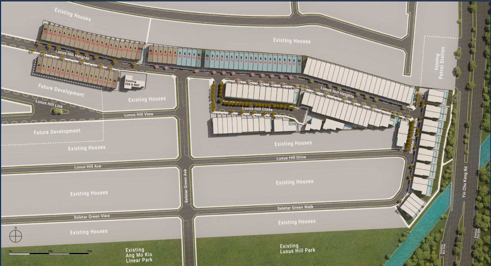 Luxus Hills sitemap screenshot