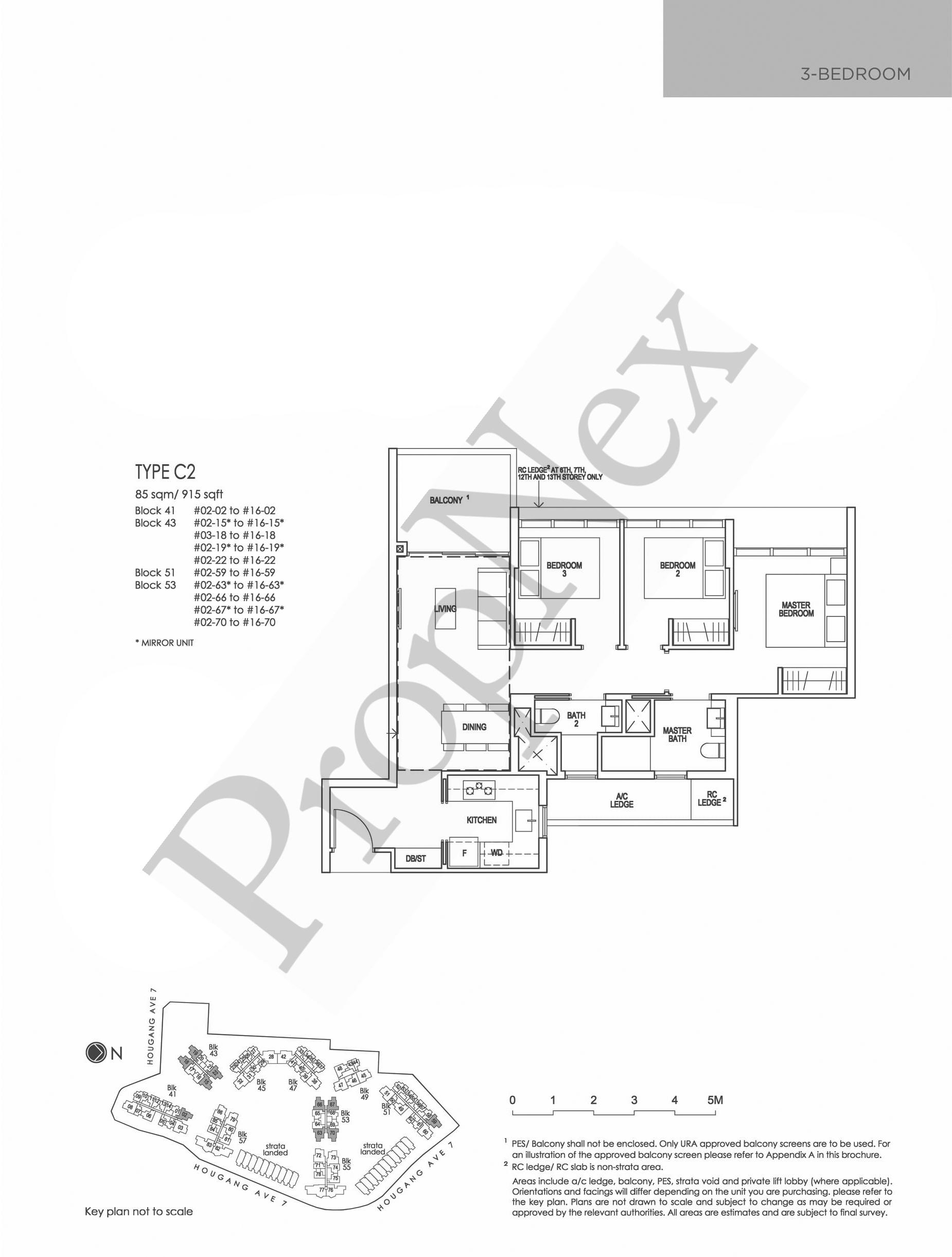 Riverfront Residences E brochure 16TypeC2