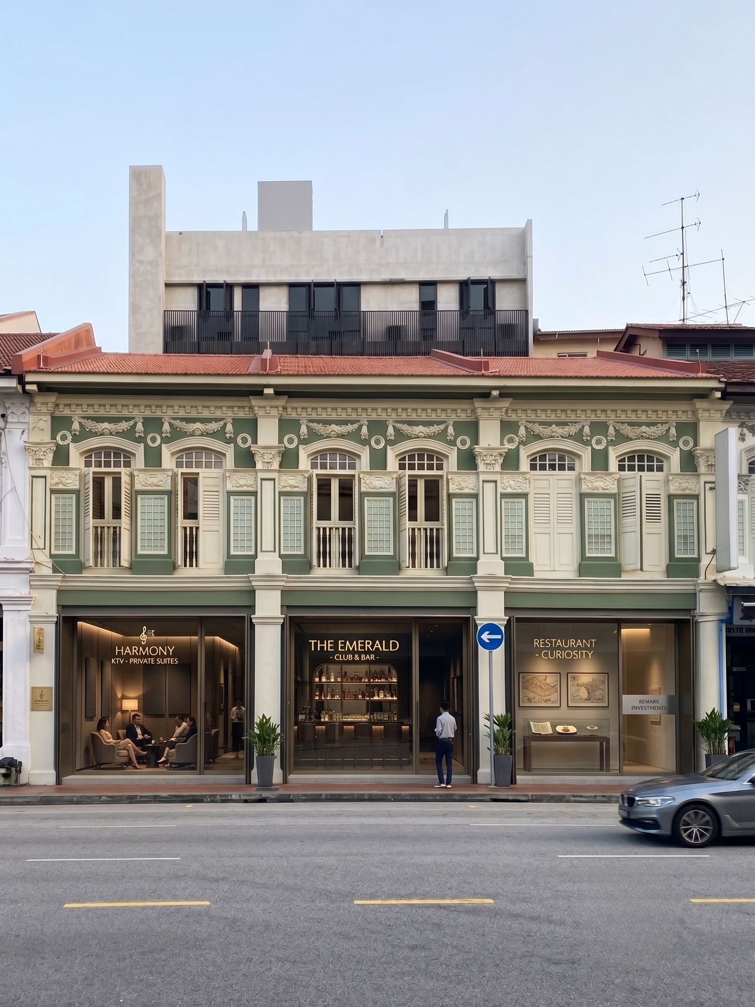 House of 223 227 Artist s Impression of Front Facade