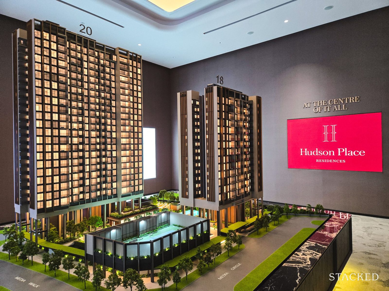 HUDSON PLACE RESIDENCES SCALE MODEL 1