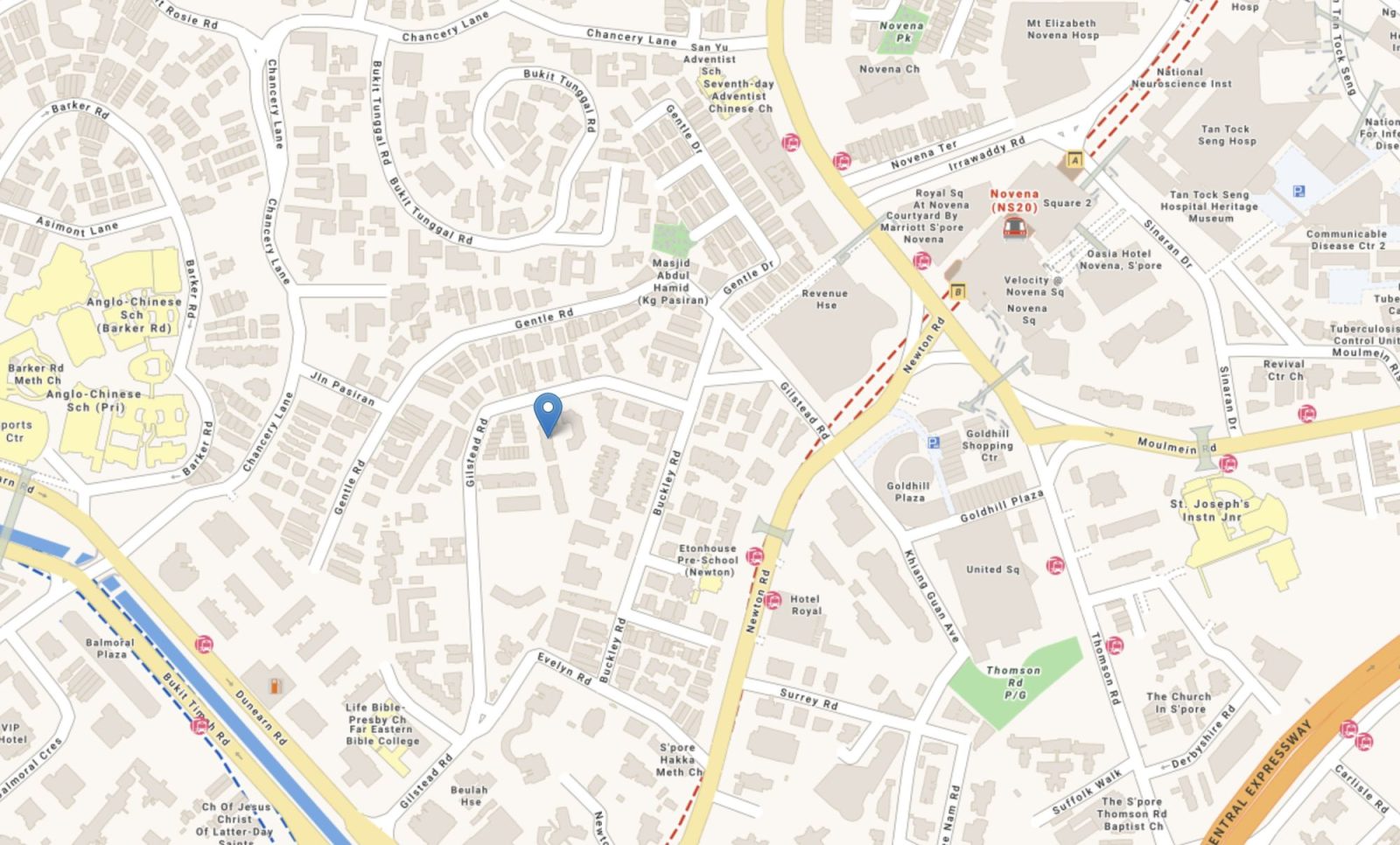 Gilstead Court URA map