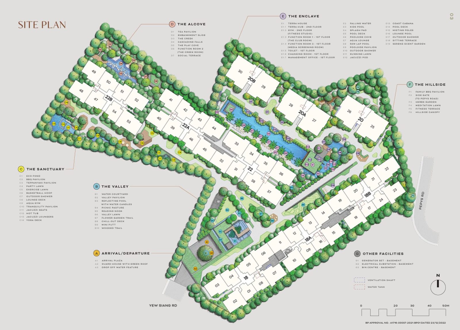 Terra Hill Site Plan