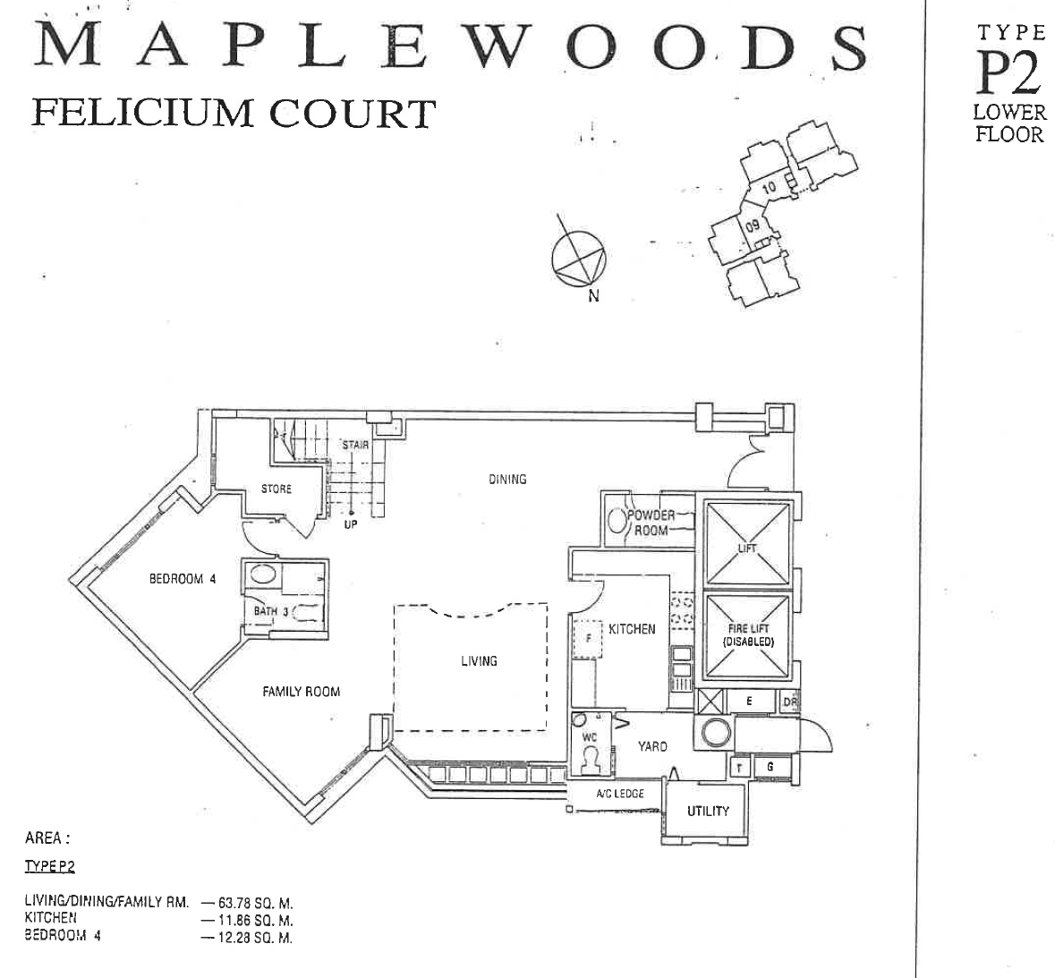 Maplewoods Type P2 Floorplan
