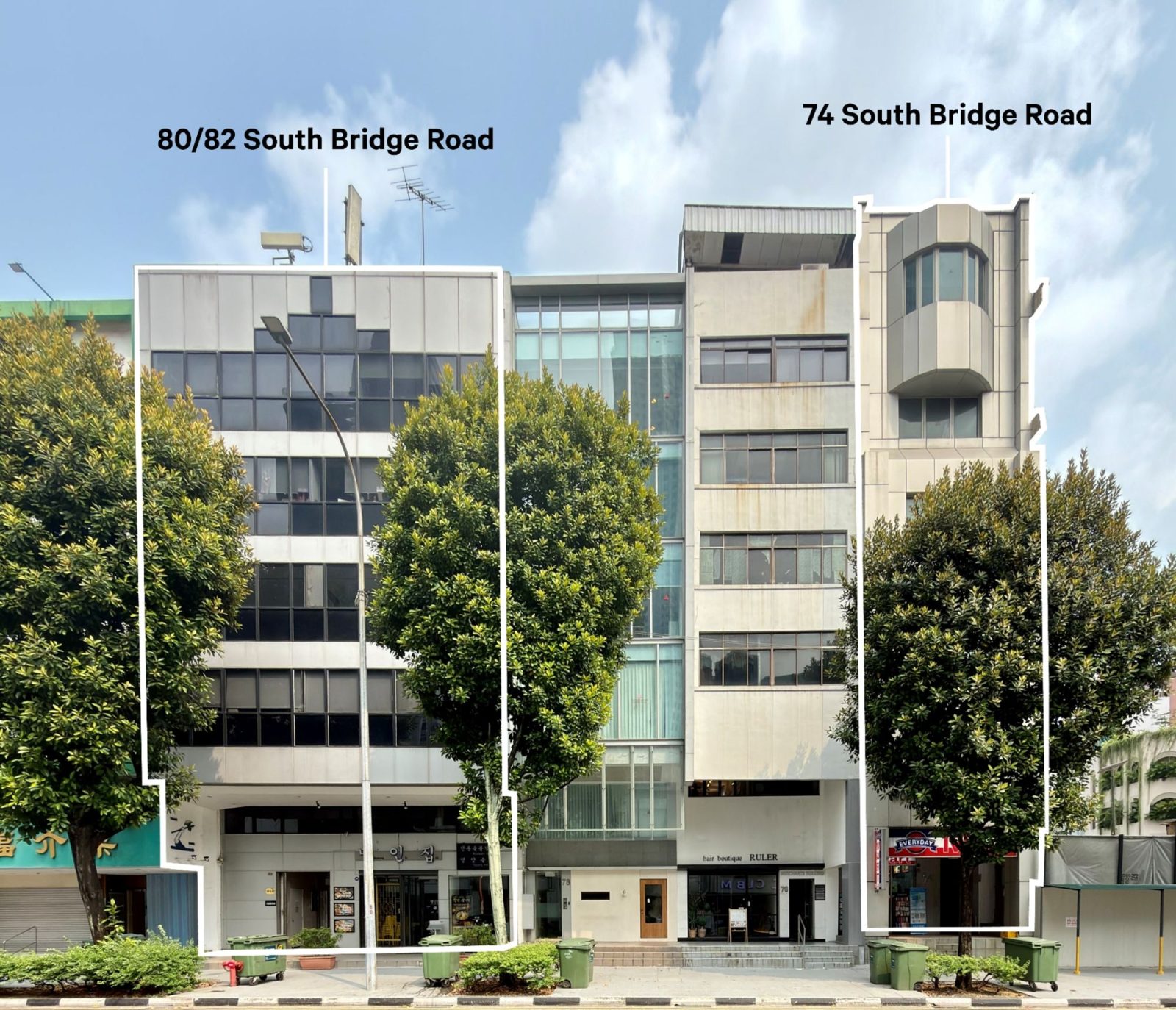 74, 80 82 South Bridge Road