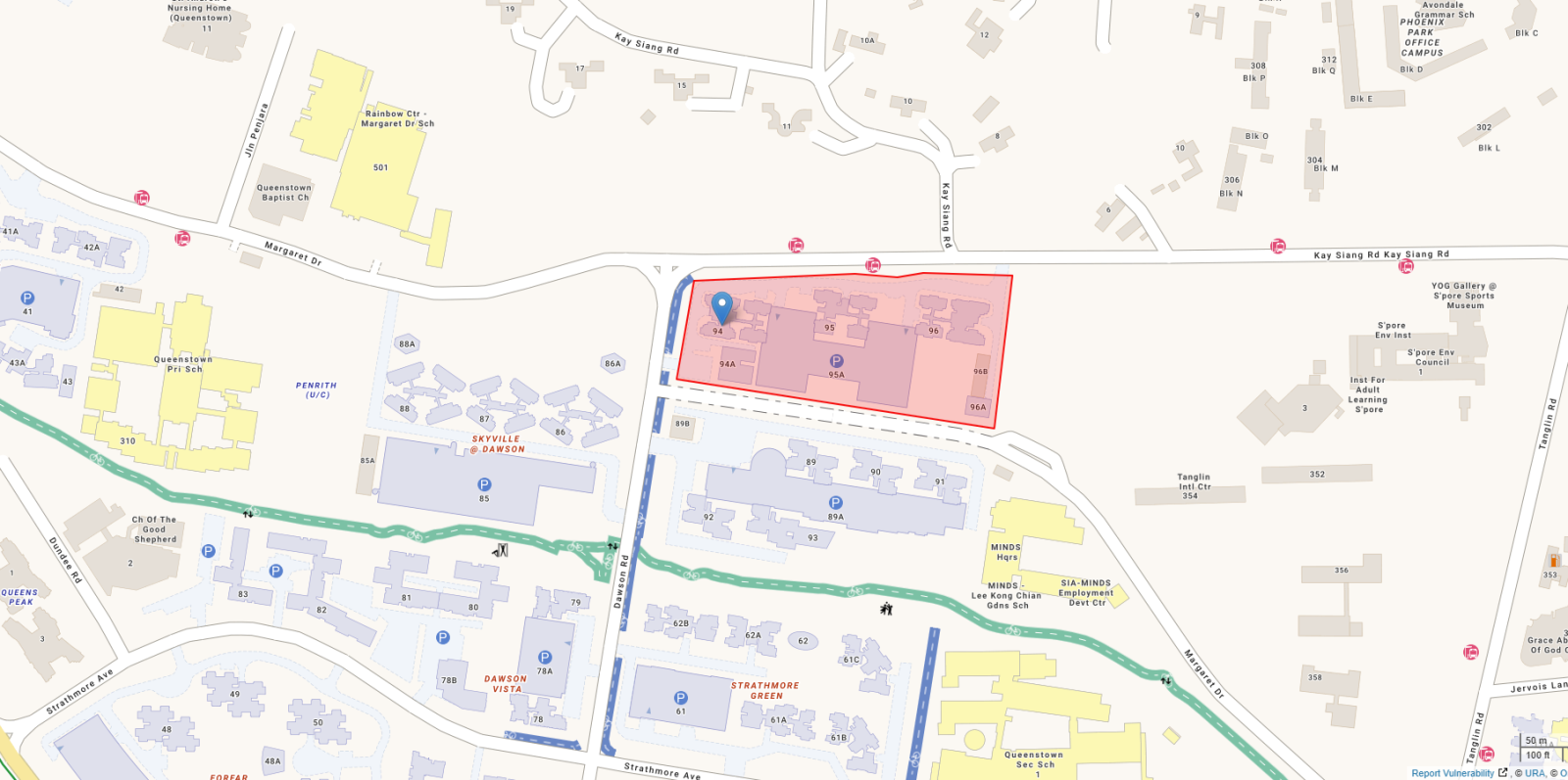 Skyparc at Dawson Map